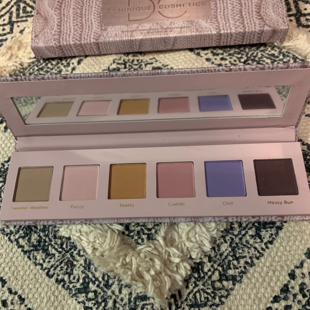 Six matte shades by Dominique cosmetics